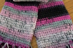crochet, scarf, 2012