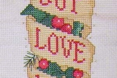Christmas banner, 1991