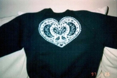 Gma's sweatshirt, 1997