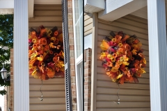 outdoor fall wreath, 2022