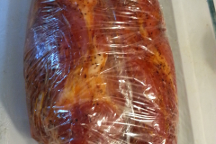 I might be able to fit all those ribs in a hollowed-out pineapple
