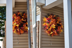 outdoor fall wreath, 2022