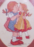 Hummel: girl with doll, 1984