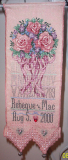 wedding sampler, 2005