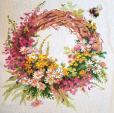 summer wreath, 2021