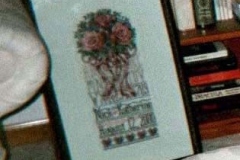wedding sampler, 2000