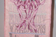 wedding sampler, 2005