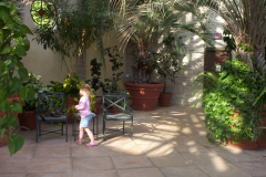 KAUFFMAN GARDEN (and a little girl my husband and I made)