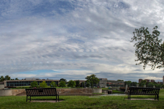 THEIS PARK, where Knox encourages Giselle to talk to Bryce and either get closure or get on the rollercoaster.