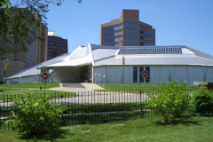 KEMPER MUSEUM OF CONTEMPORARY ART, designed by Gunnar Birkerts (1994)