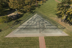 GLASS LABYRINTH, Robert Morris (1994)