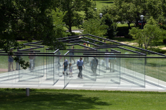 GLASS LABYRINTH, Robert Morris (1994)