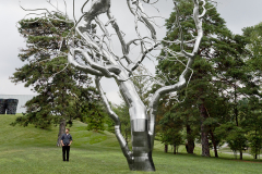 Donald J. Hall Sculpture Park, FERMENT, Roxy Paine (2011)