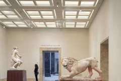THE PROVISO: Sculpture Hall, which Giselle leads Bryce through on her way to the Chinese temple room.