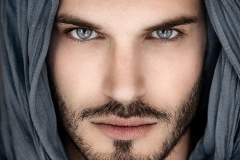 Fleet Commander Elliott Raxham aka Earl Tavendish aka Captain Judas Iscariot [and now you know where the ubiquitous Dunham ice blue eyes came from...]