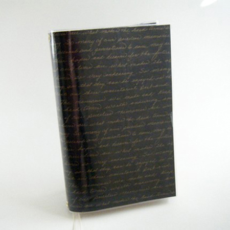 A book-like item that is really just a cover.