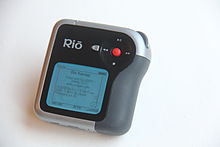 A Rio Karma, an mp3 player that is not made by Apple