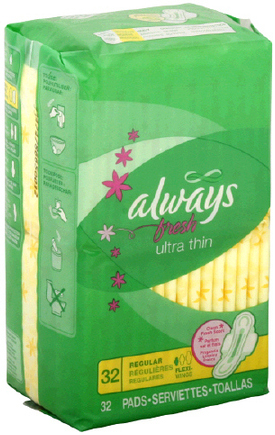 Always feminine hygiene pads